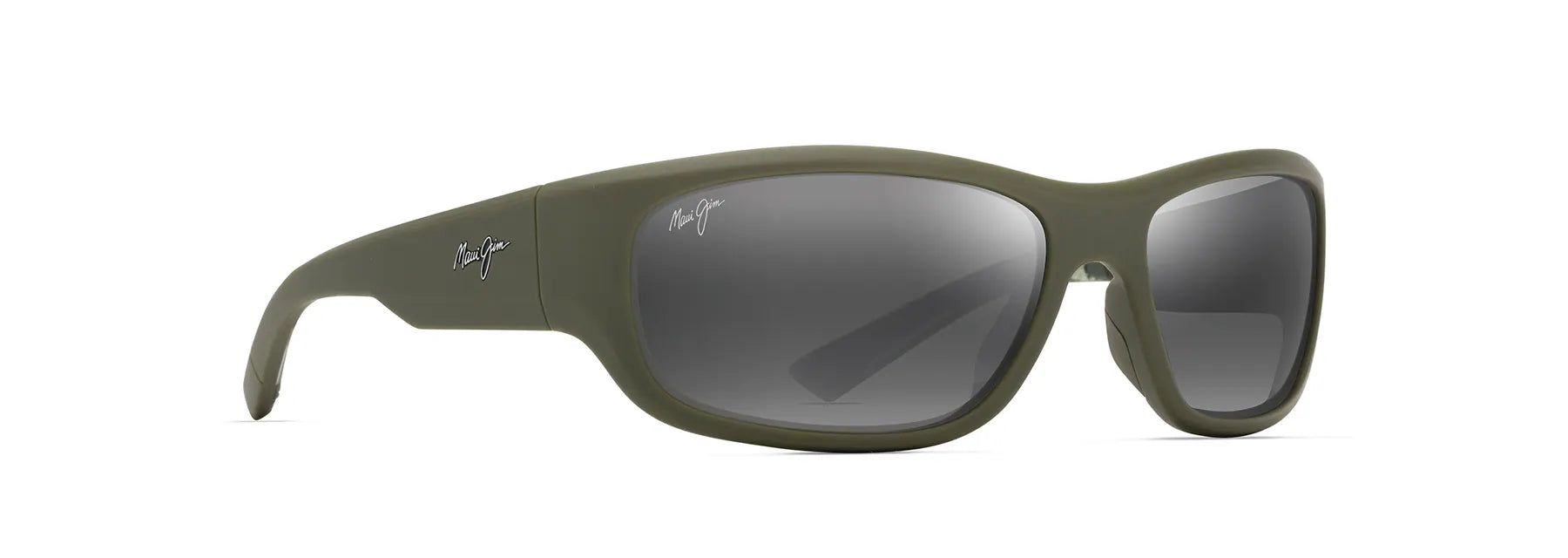 Image of Ma‘ukele - Matte Military Green with Brown | Neutral Grey