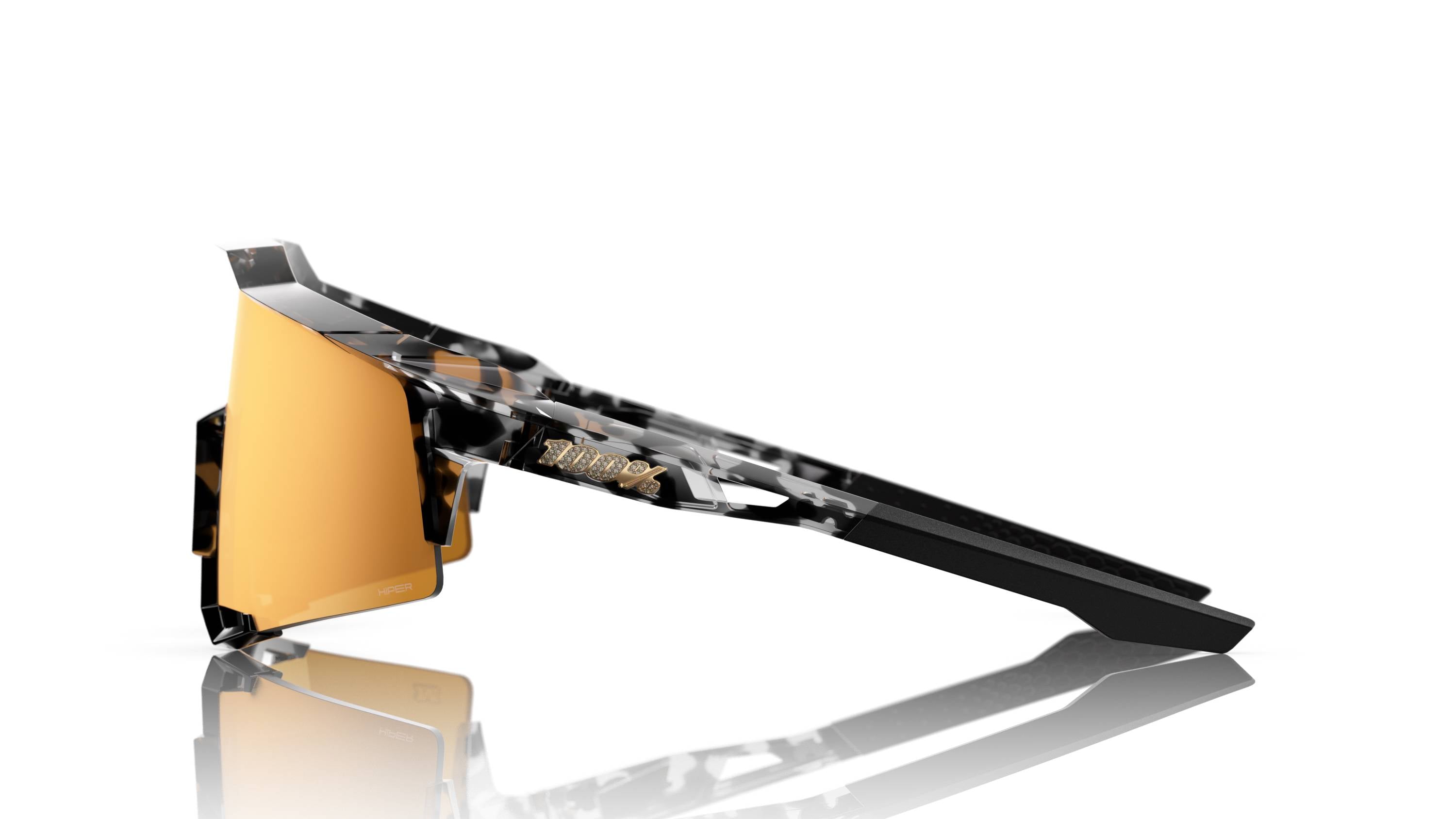 Image of Speedcraft LE Money Mike 3 -  | Polished Black Tortoise | Hiper 24K Gold Mirror