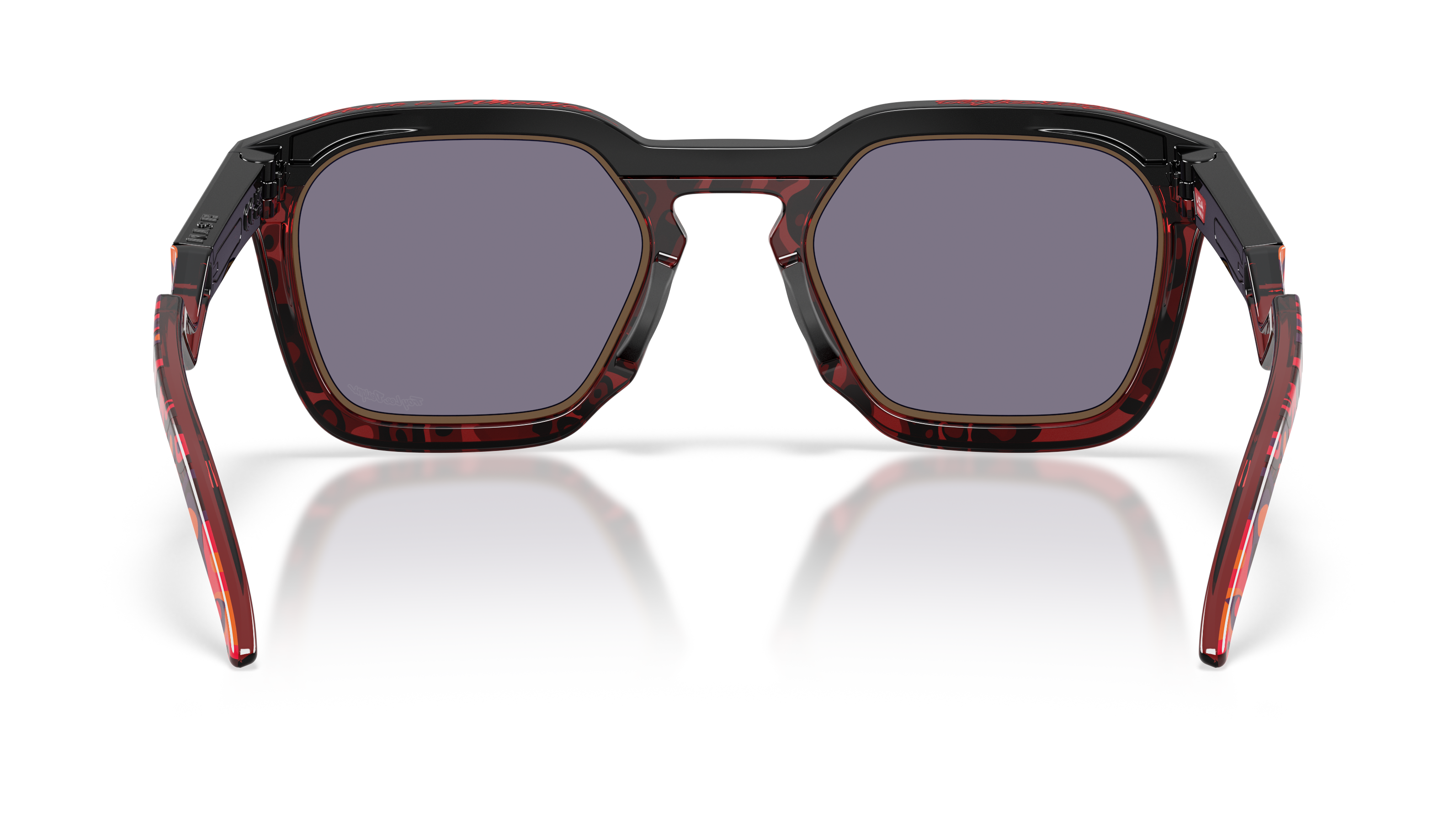 Image of HSTN SQ Troy Lee Design - Matte Black | PRIZM Sapphire Alt Iridium