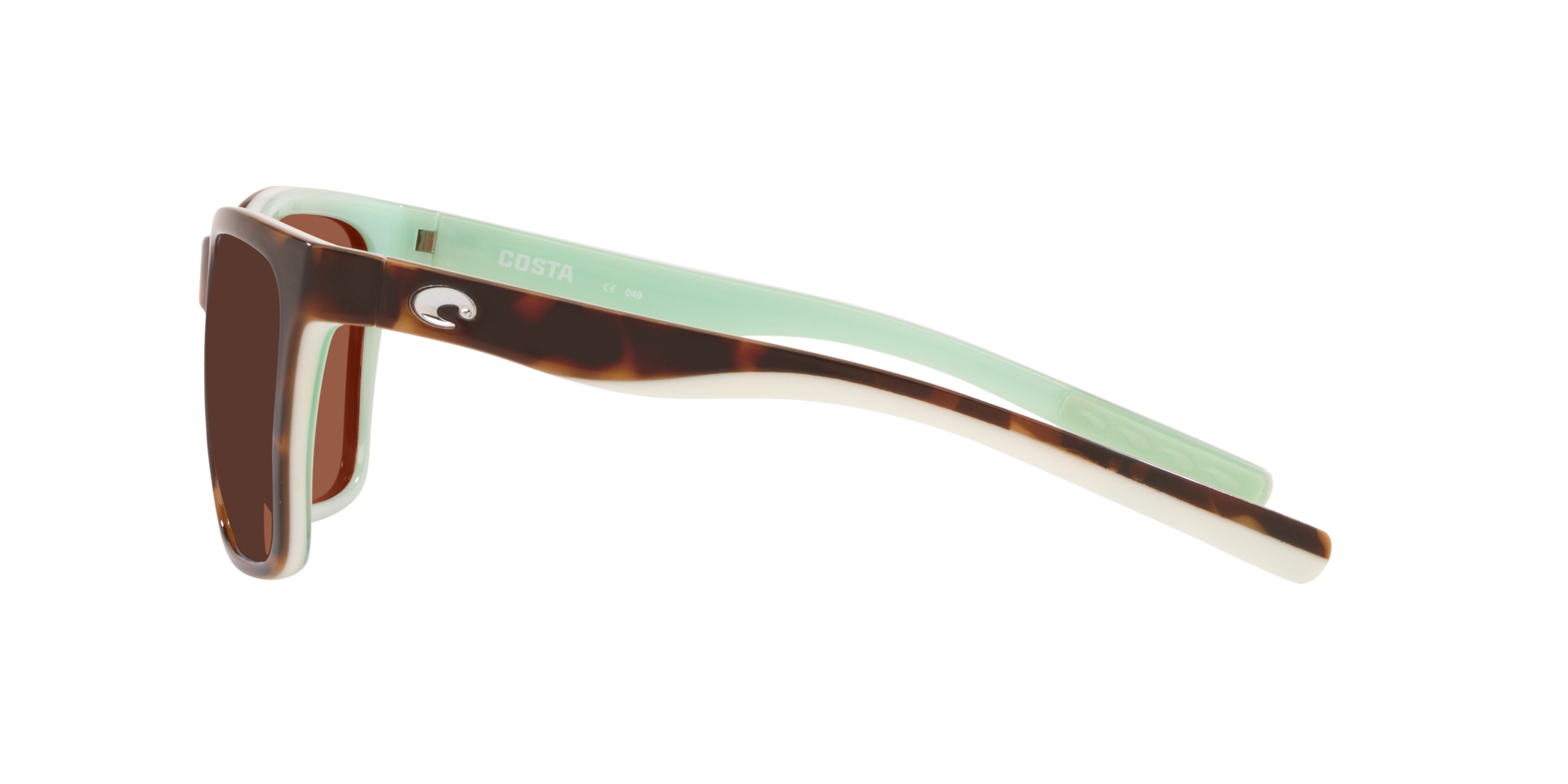 Image of Panga - Shiny Tortoise | White | Seafoam Crystal | Copper 580P
