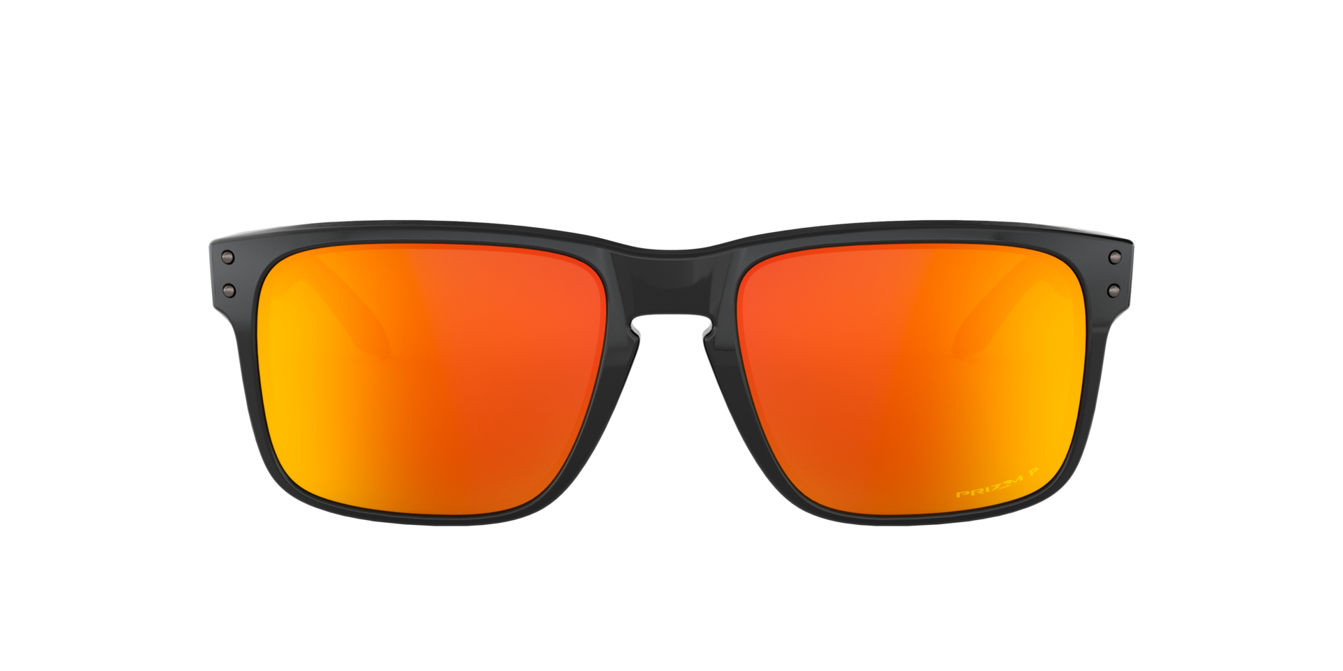 Image of Holbrook - Polished Black | Prizm Ruby Polarized