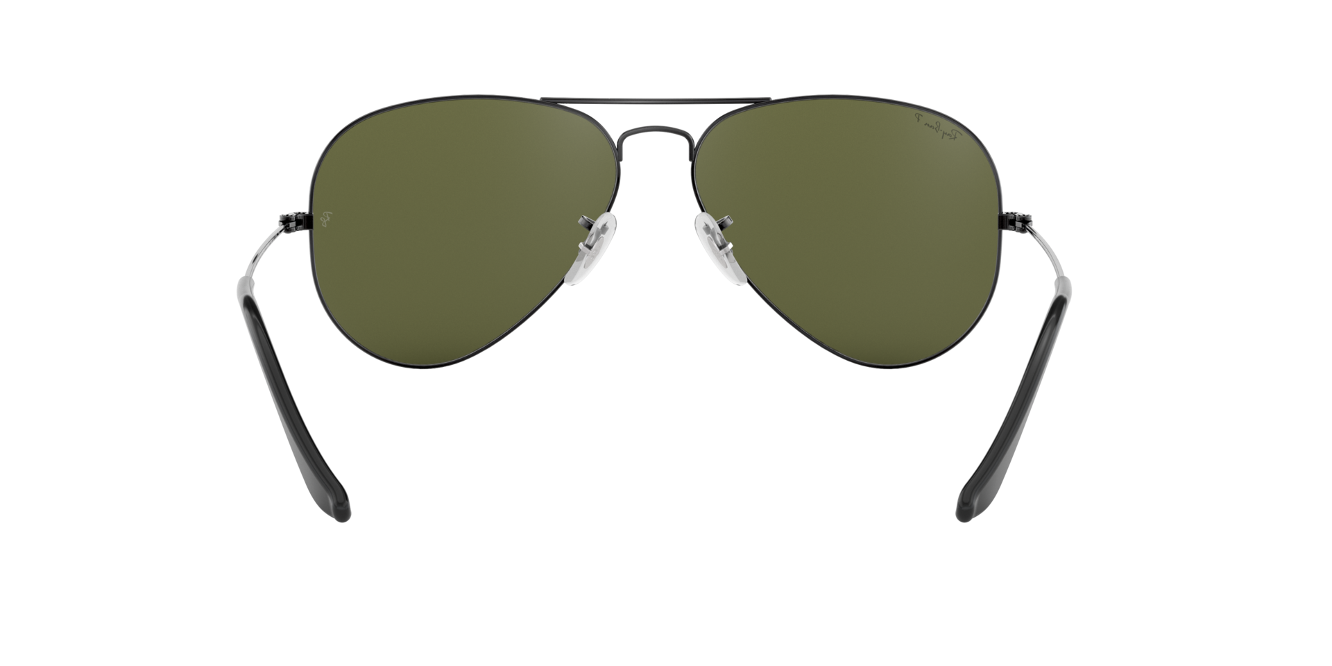 Image of Aviator Large Metal - Gunmetal | G 15 Green Polarized - 58mm