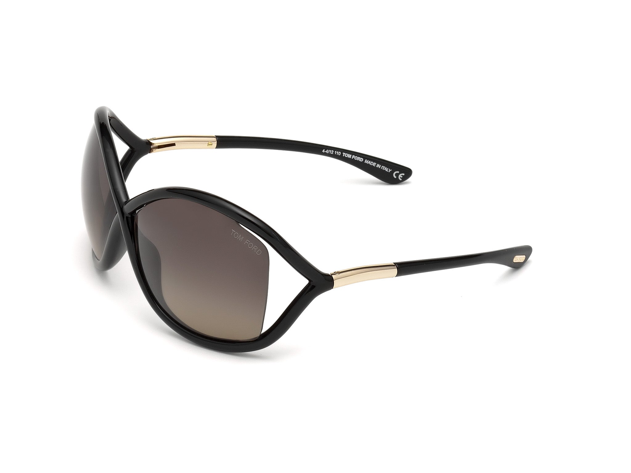 Image of Whitney - Shiny Black | Smoke Polarized