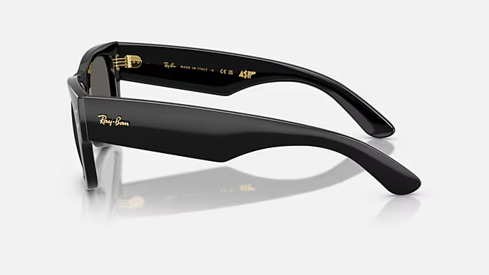 Image of Mega Wayfarer A$AP ROCKY Blacked Out - Black | Dark Gray