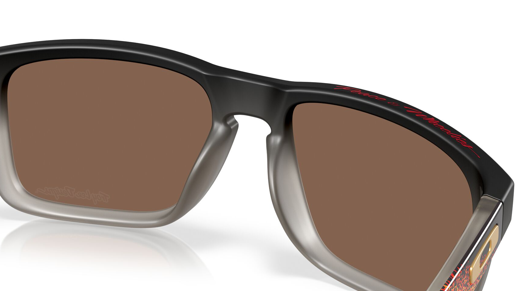 Image of Holbrook Troy Lee Designs - Black Fade | Prizm 24K Polarized