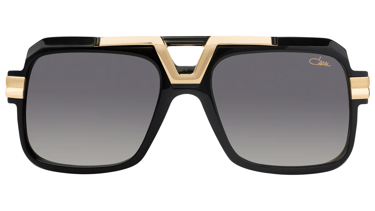Image of 664 - Black w/Gold | Grey Gradient