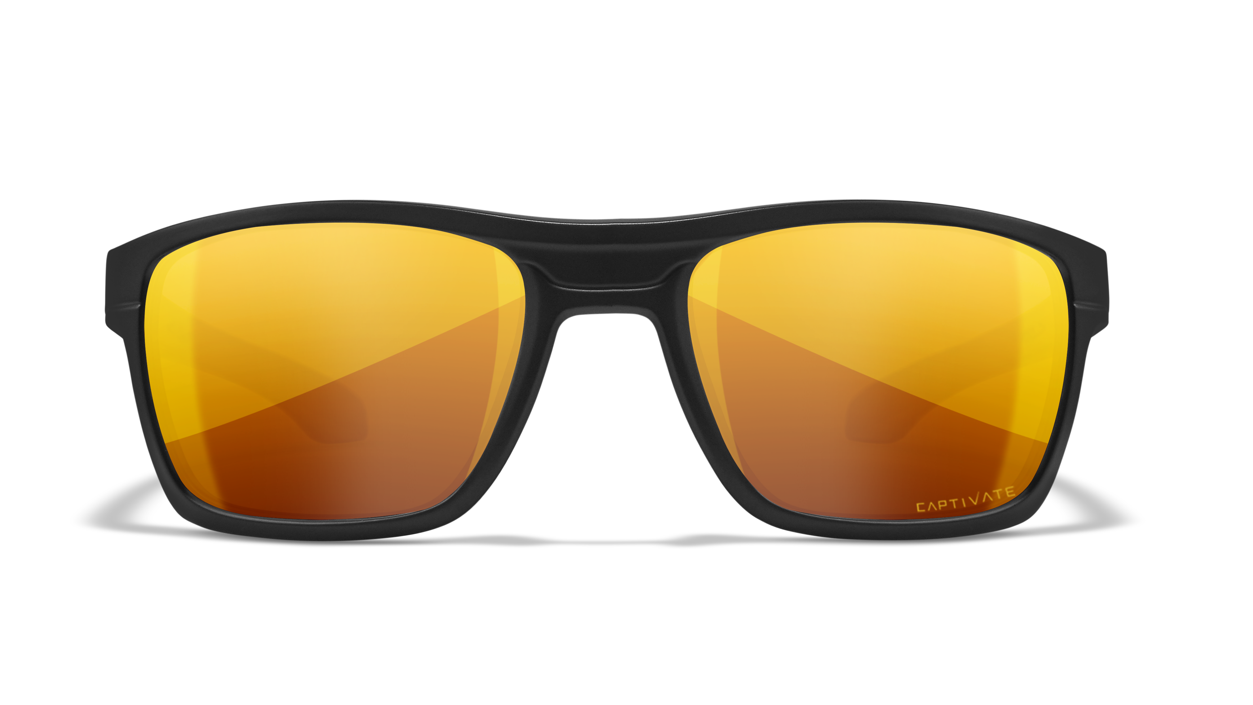 Image of WX Kingpin - Matte Black | Captivate Polarized Bronze Mirror