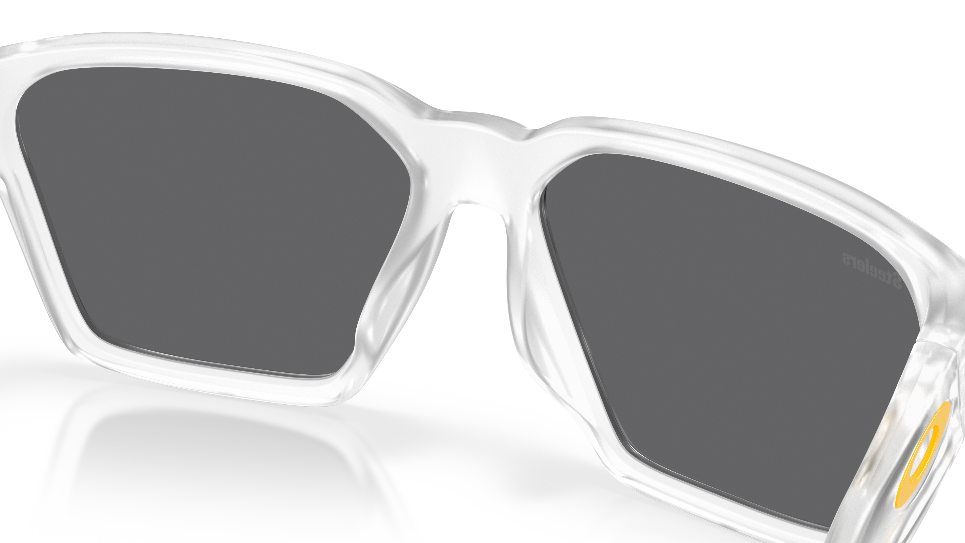 Image of Briza - Matte Clear Pittsburgh Steelers | Prizm Black