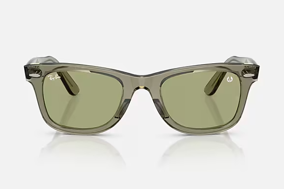 Image of STAR WARS - Master Yoda Wayfarer - Transparent Green | Bottle Green