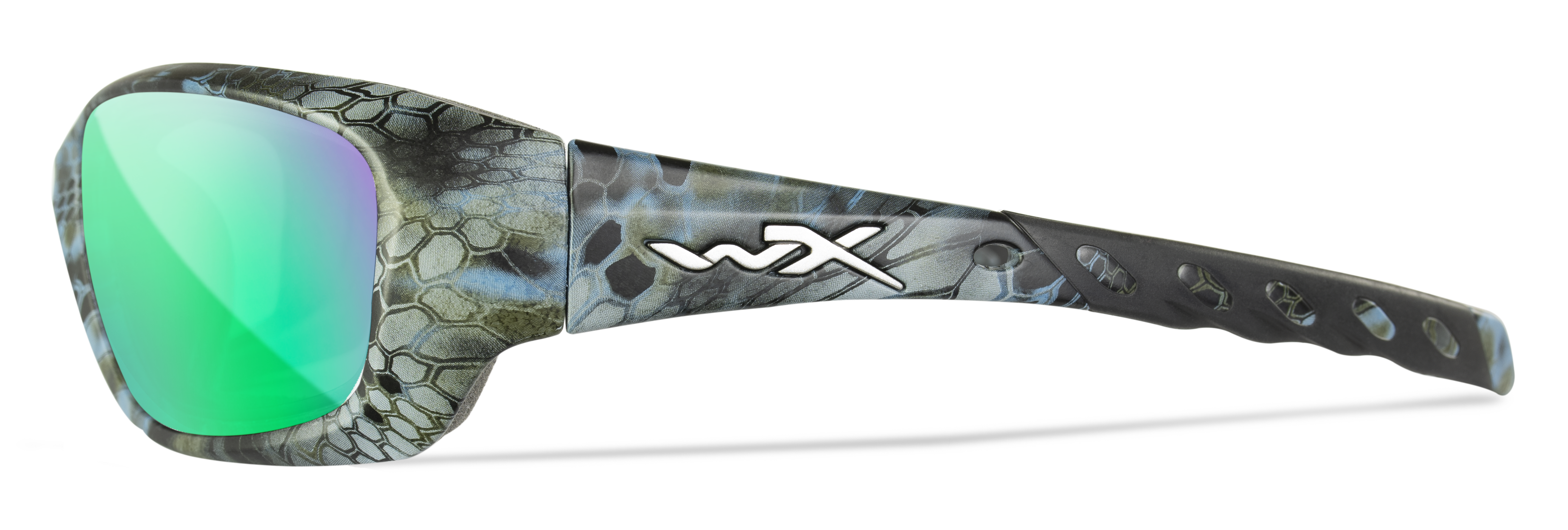 Image of WX Gravity - Kryptek Neptune | Captivate Polarized Green Mirror