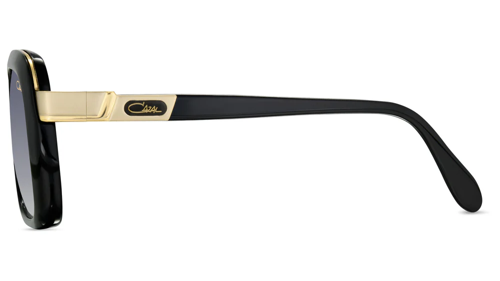 Image of 616/3 Shiny Black-Gold | Grey Gradient