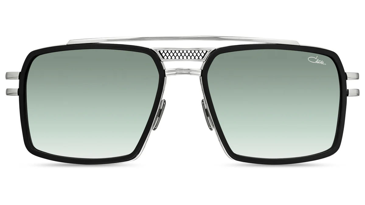 Image of 6033 - Black Silver Matte | Green Gradient