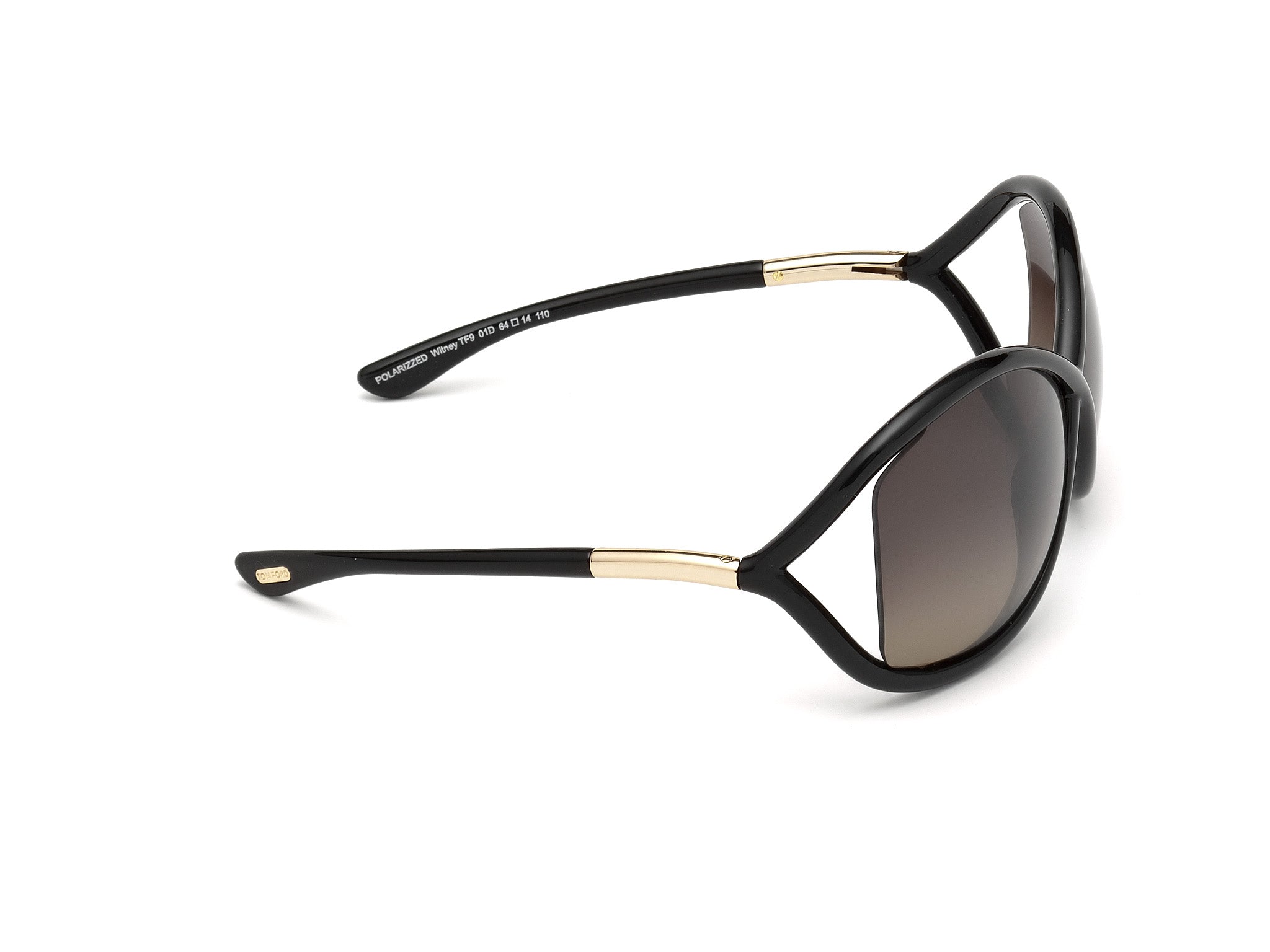 Image of Whitney - Shiny Black | Smoke Polarized