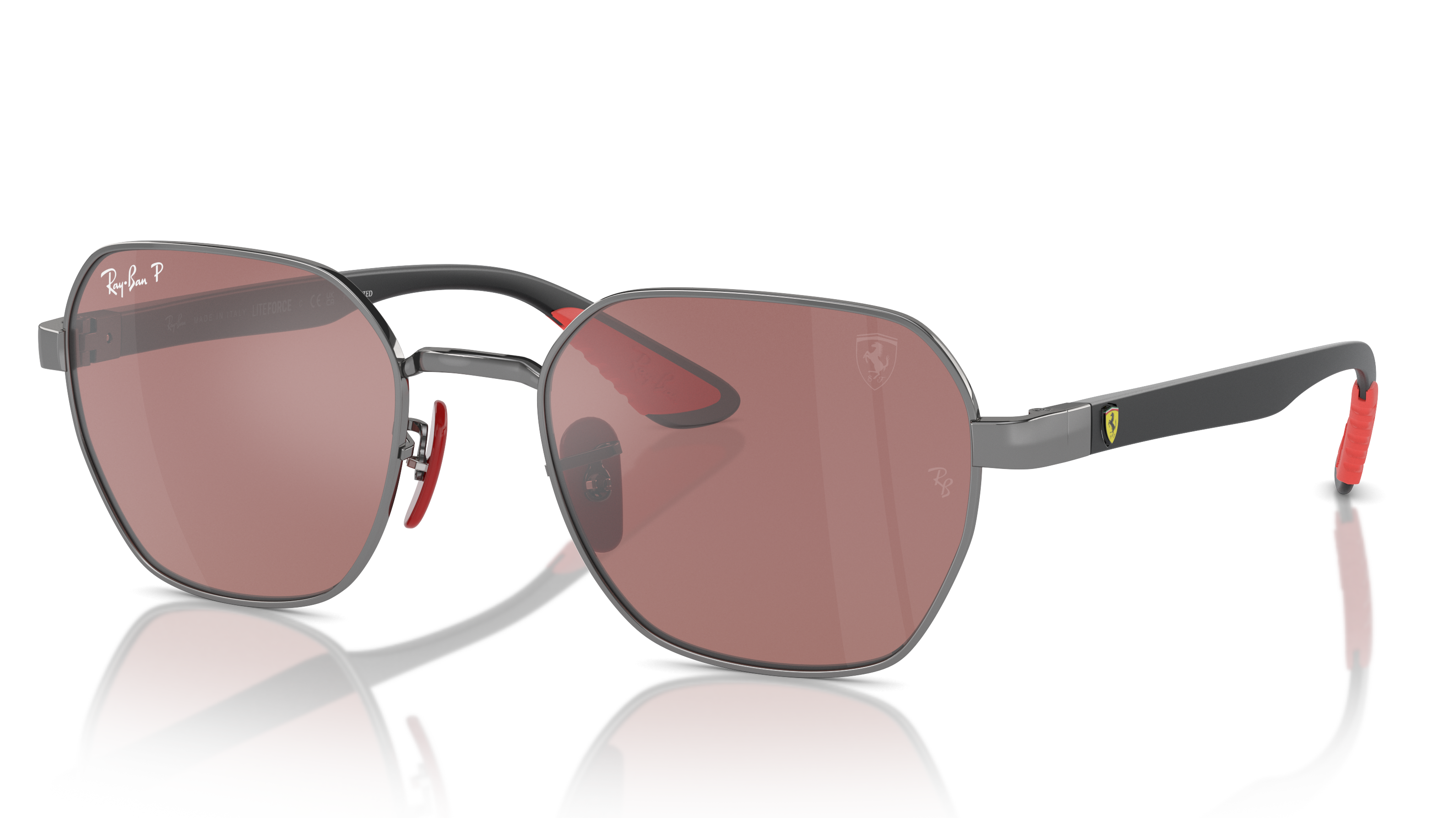 Image of RB3794M Scuderia Ferrari Collection- Gunmetal | Purple & Silver Chromance