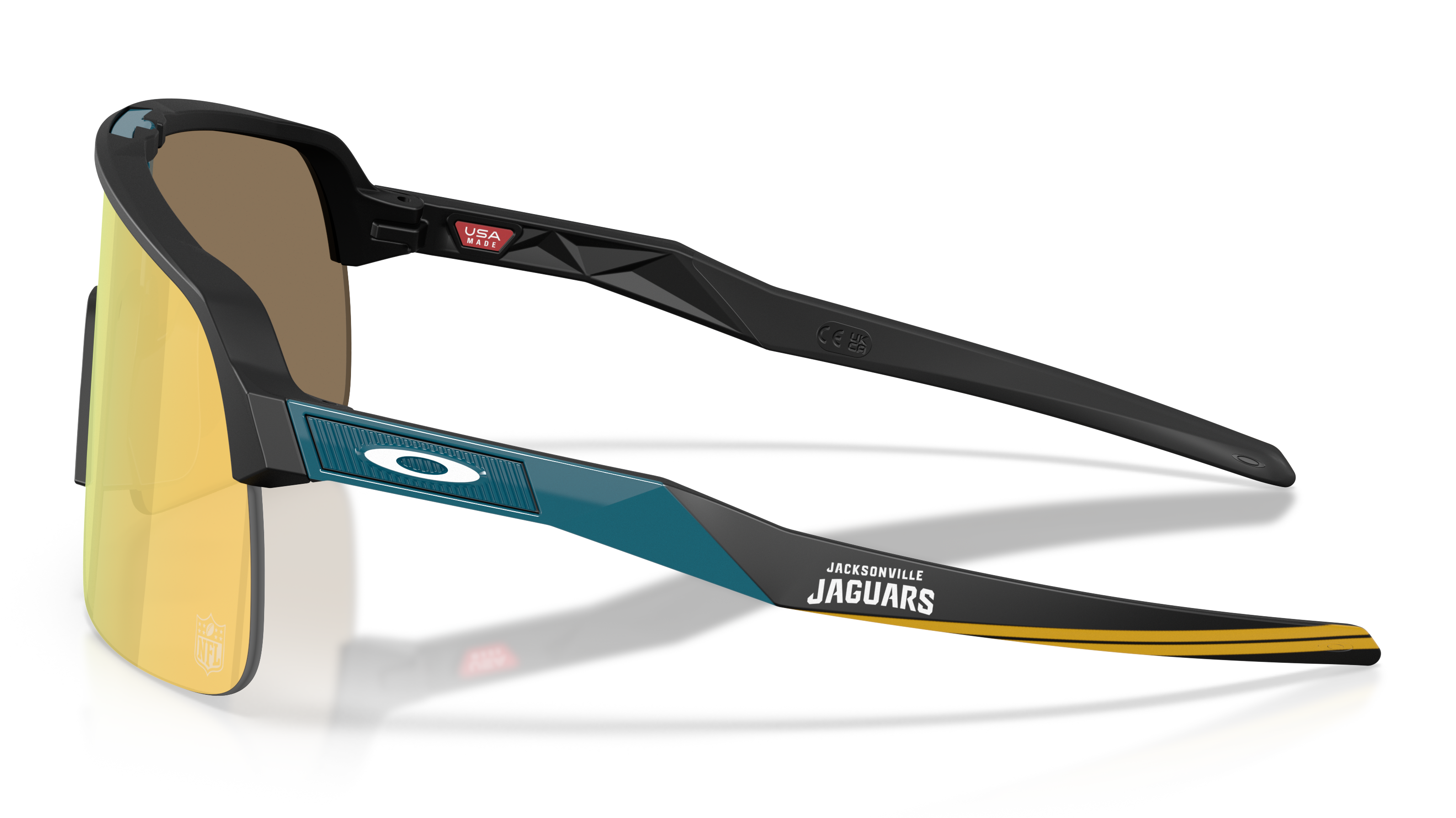 Image of Sutro Lite Jacksonville Jaguars - Matte Black | PRIZM 24K