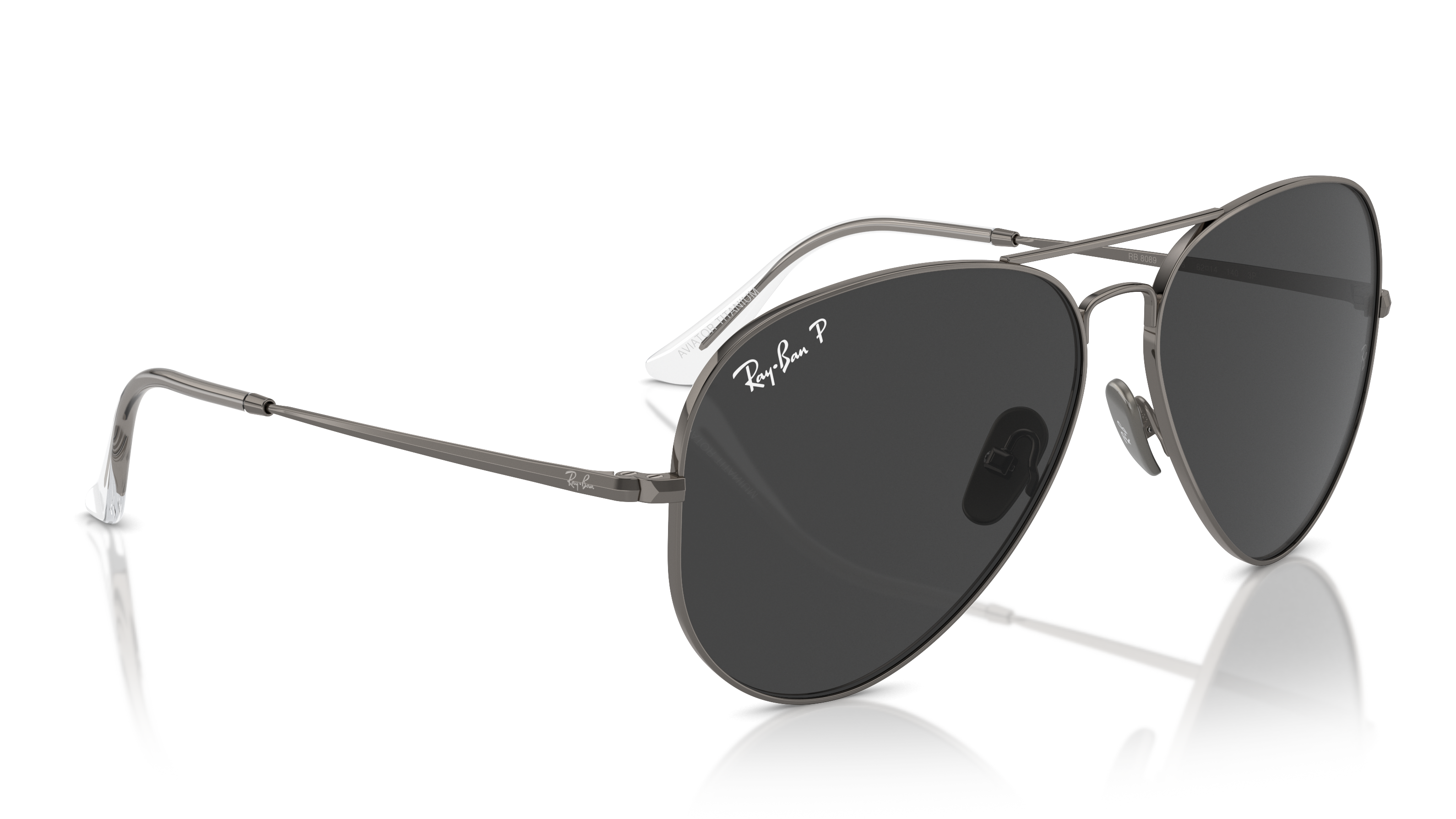 Image of Aviator Titanium - Gunmetal | Black - 62mm