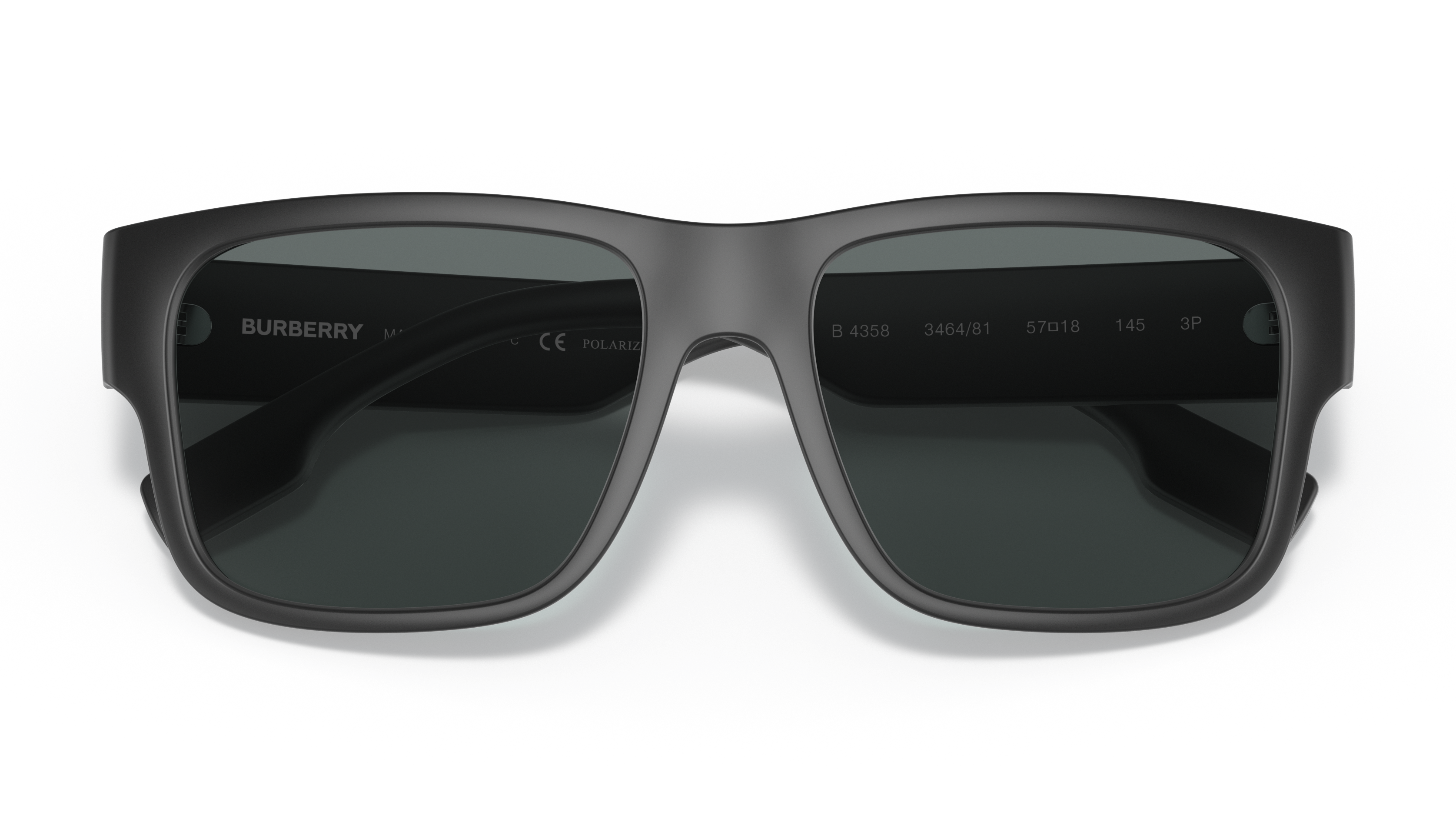 Image of BE4358 - Matte Black | Dark Grey Polarized