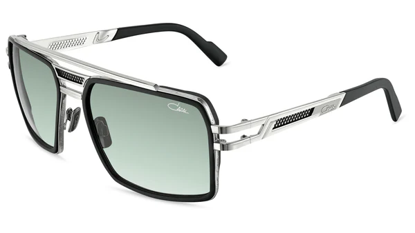 Image of 6033 - Black Silver Matte | Green Gradient