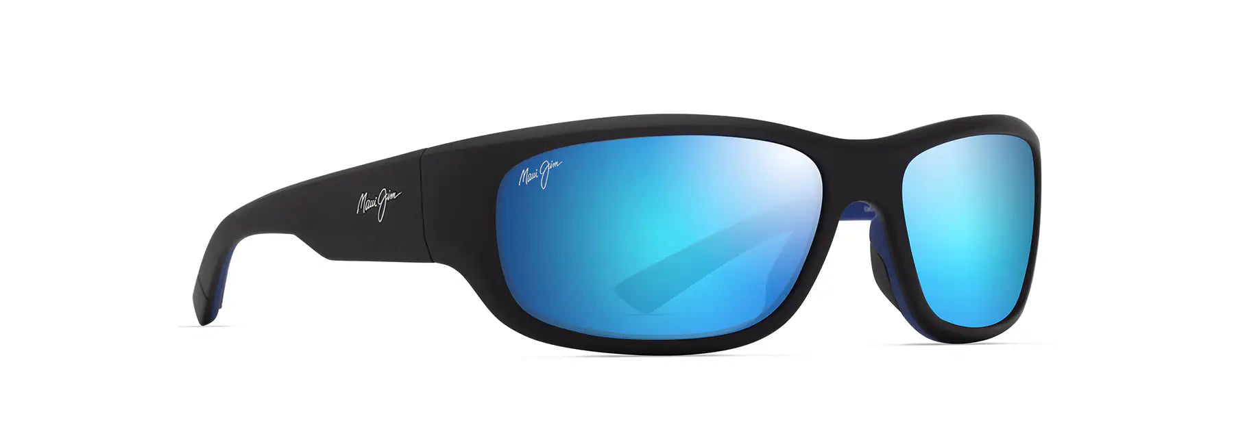 Image of Ma‘ukele - Matte Black with Blue | Blue Hawaii