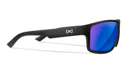 Image of WX Peak XL - Matte Black | Captivate Polarized Blue Mirror