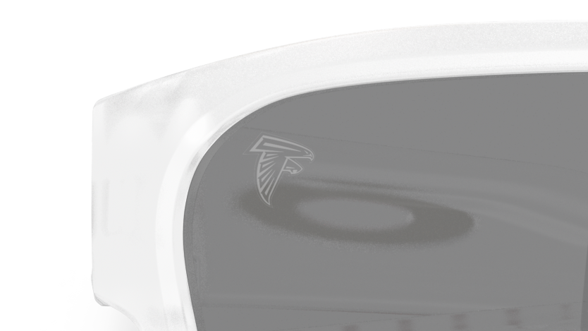 Image of Briza - Matte Clear Atlanta Falcons | Prizm Black