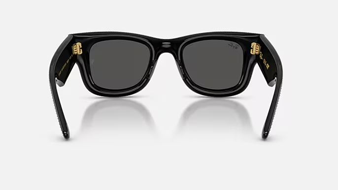 Image of ASAP Rocky Wayfarer Puffer - Black & Strass Pave | Dark Grey