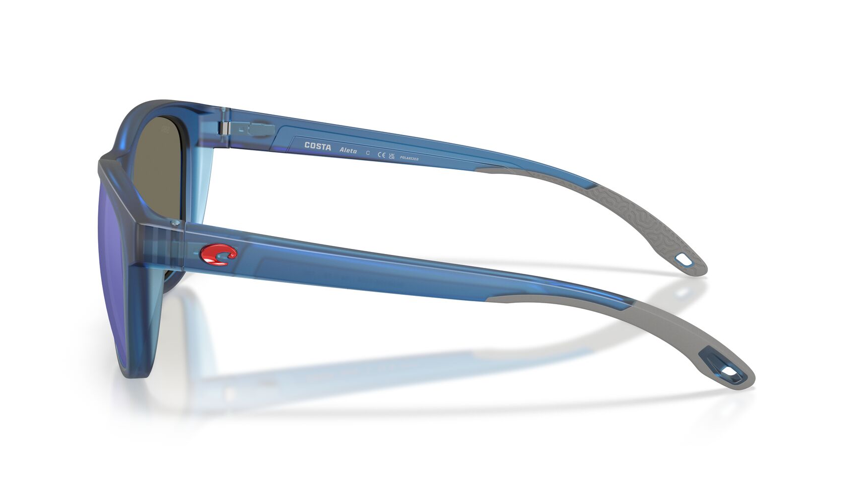 Image of Aleta Starboard and Stripes - Matte Traslucent Blue | Blue Mirror 580G