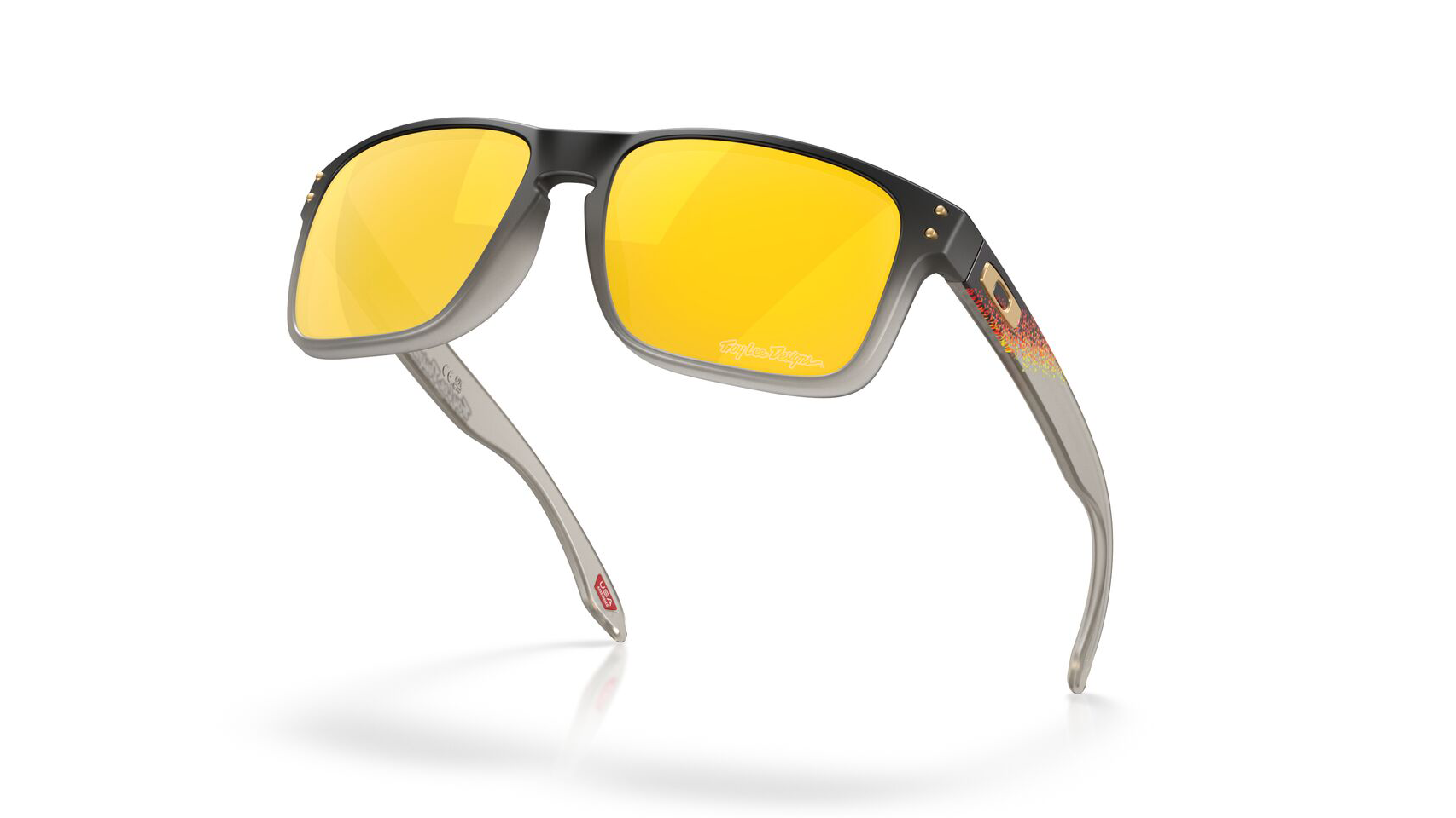 Image of Holbrook Troy Lee Designs - Black Fade | Prizm 24K Polarized