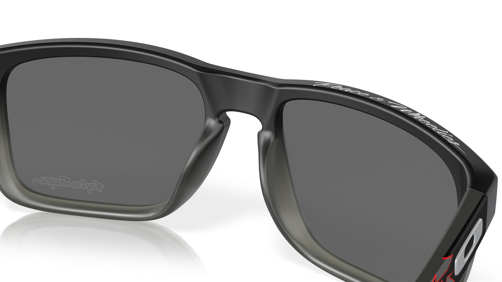 Image of Holbrook Troy Lee Designs - Black Fade | PRIZM Black