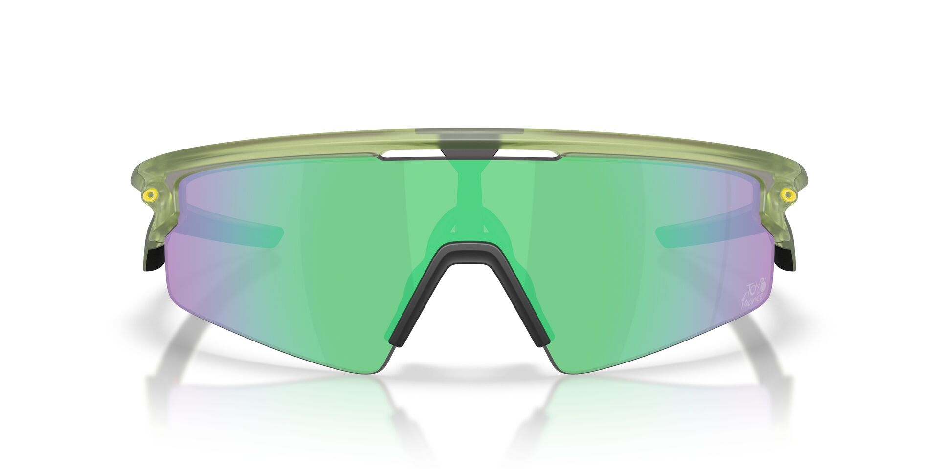 Image of Sphaera Strike Tour De France - Matte Transparent Fern | PRIZM Road Jade