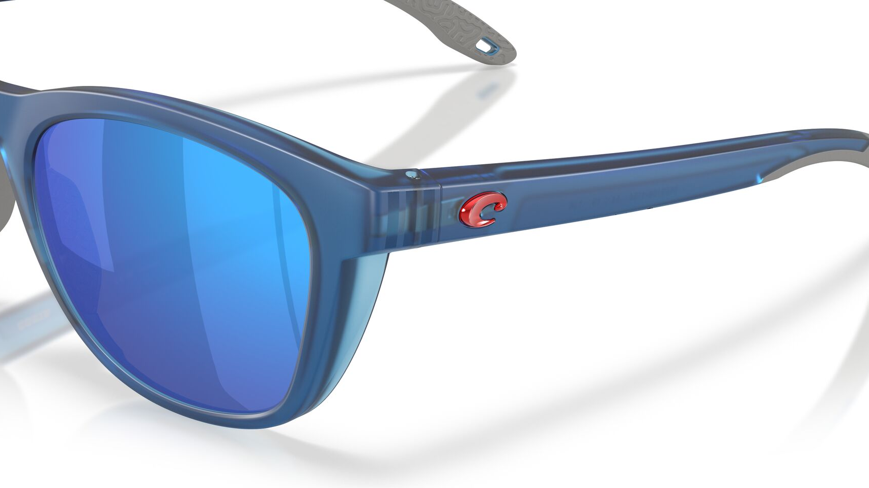 Image of Aleta Starboard and Stripes - Matte Traslucent Blue | Blue Mirror 580G