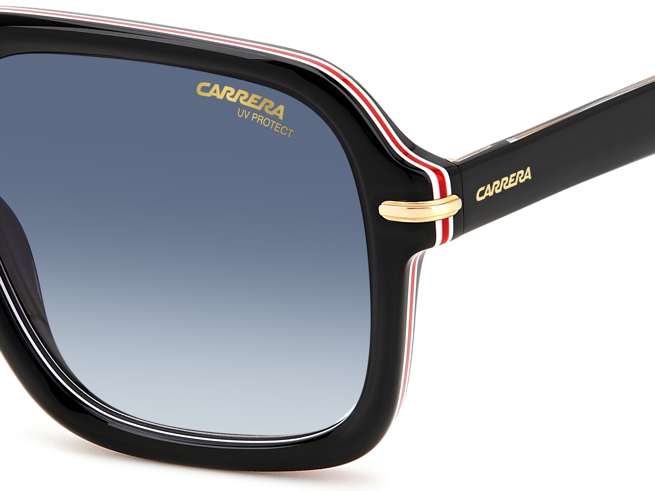 Image of Carrera 317/S - Stripes Black | Dark Blue Fade