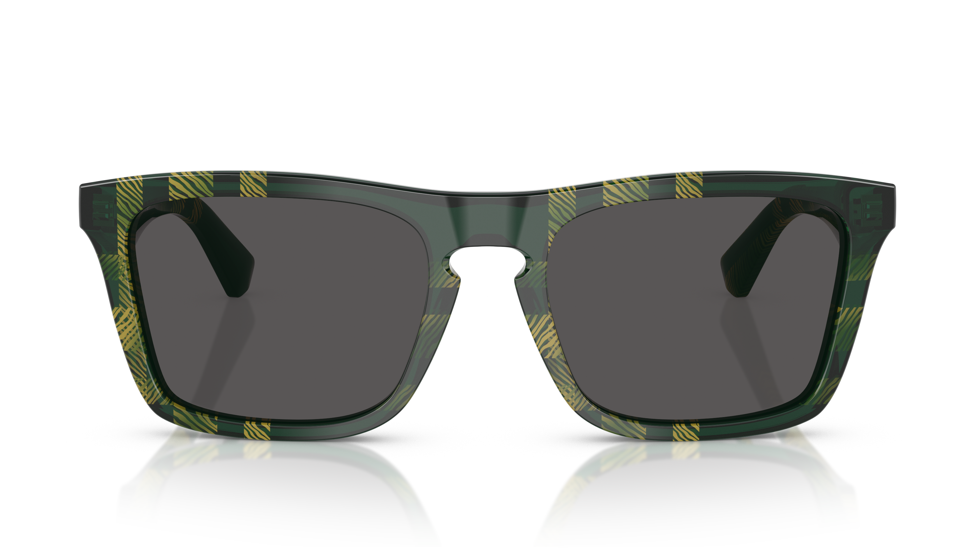 Image of BE4434 - Check Green | Dark Grey