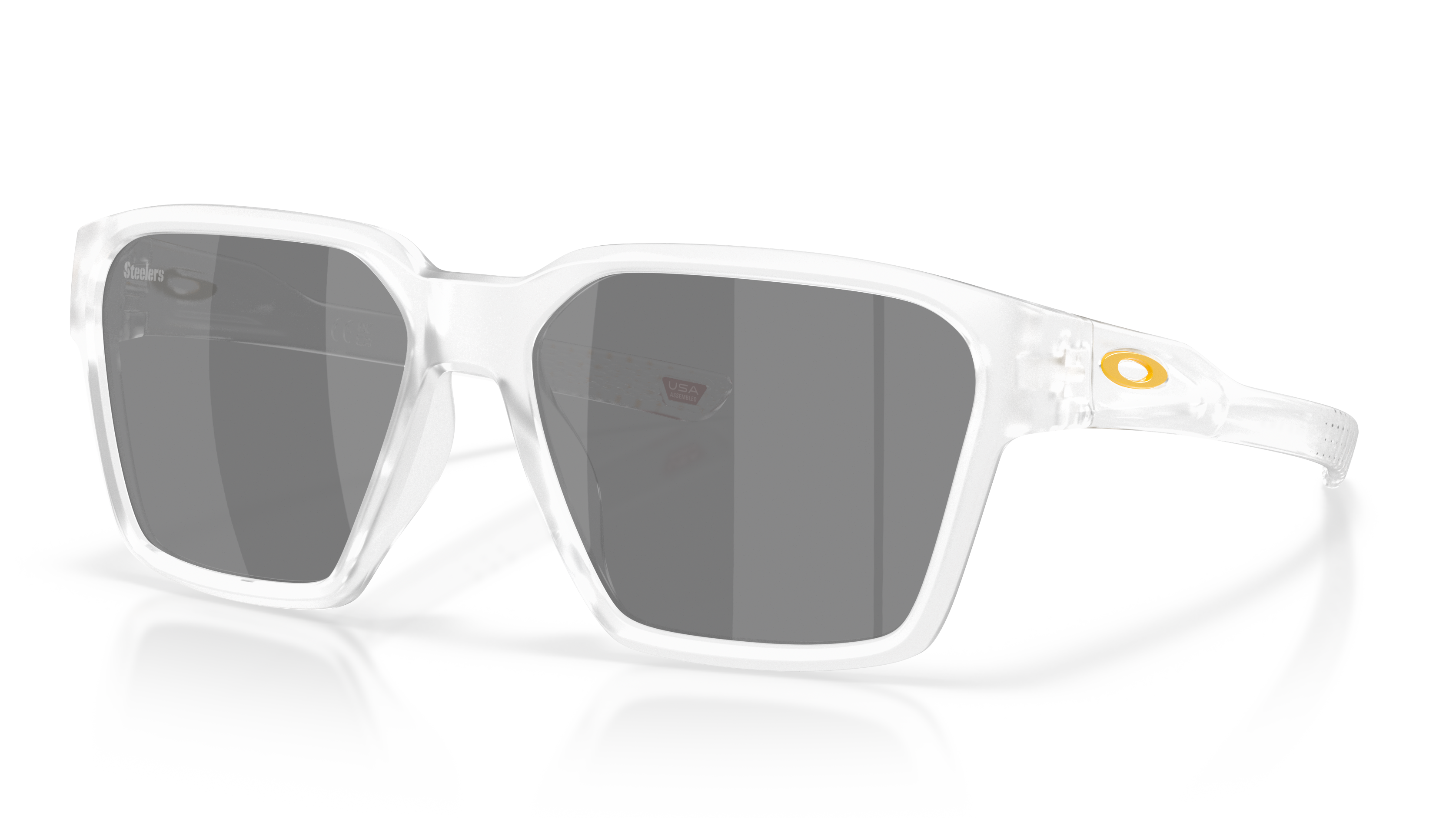 Image of Briza - Matte Clear Pittsburgh Steelers | Prizm Black