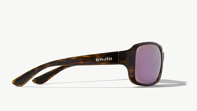 Balam - Honey Brown Drift | Drum Rose Mirror Polycarbonate