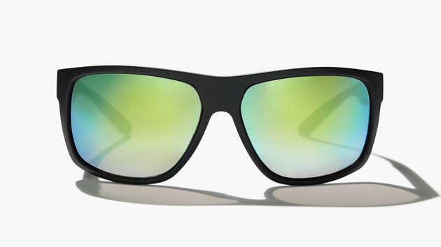 Image of Boneville - Black Matte | Permit Green Mirror Glass