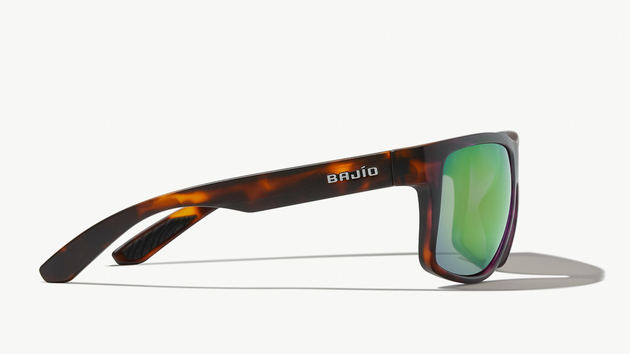 Image of Boneville - Dark Tortoise | Permit Green Mirror Polycarbonate