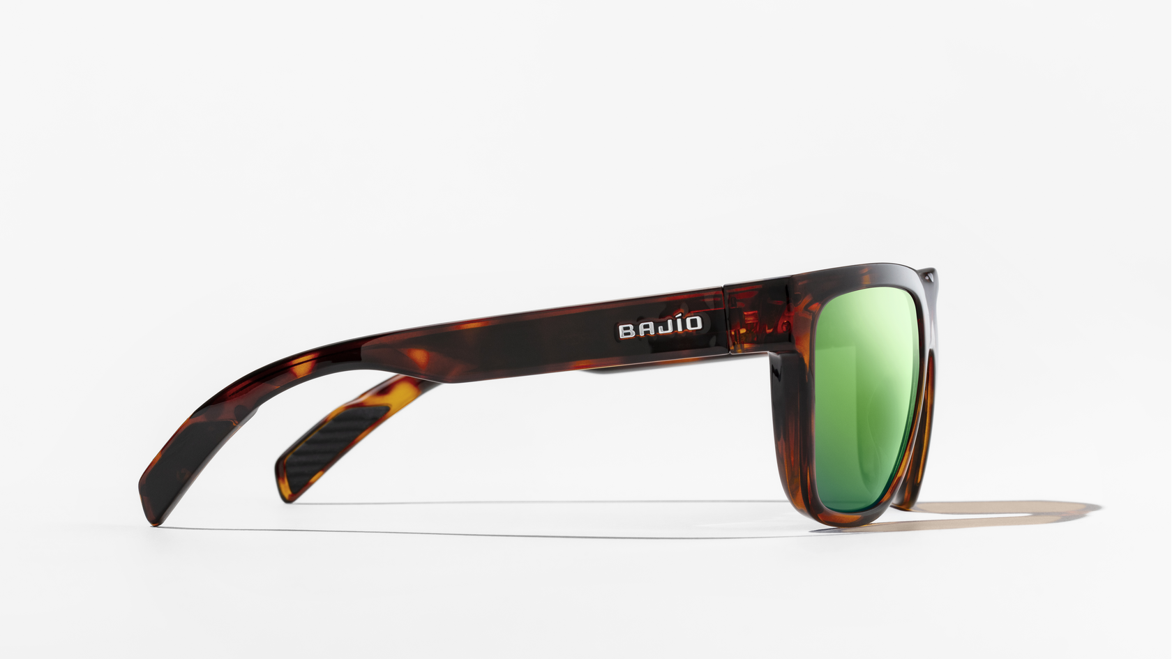 Image of Caballo - Tortoise Gloss | Green Mirror Glass