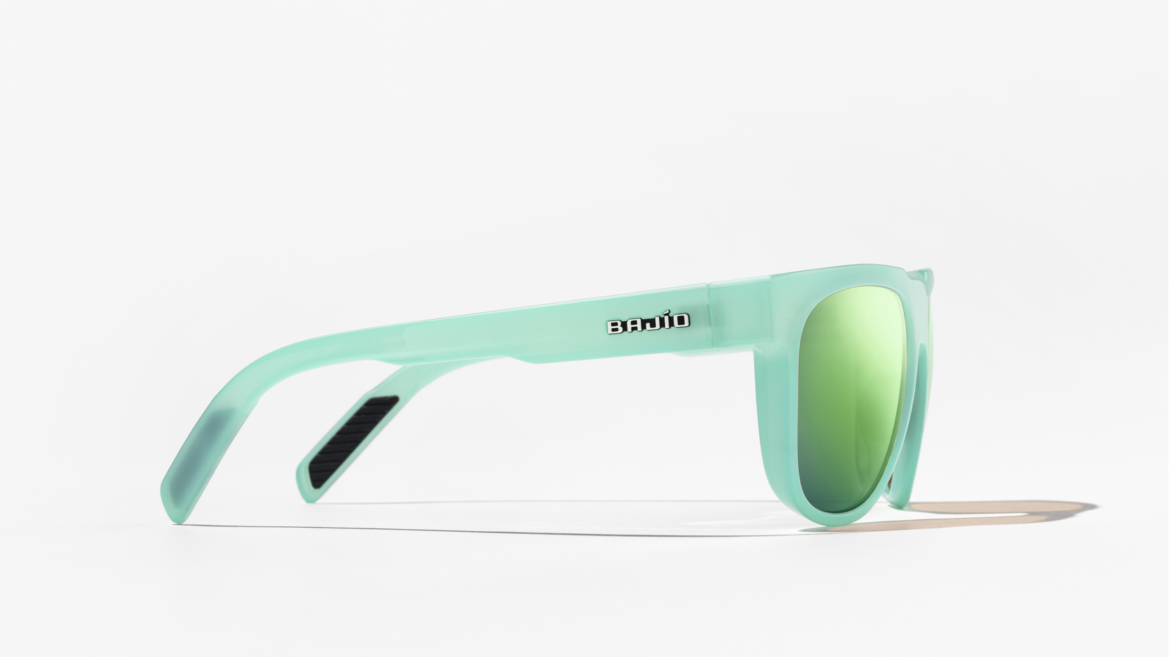 Image of Chelem - Cenote Blue Gloss | Green Mirror Glass