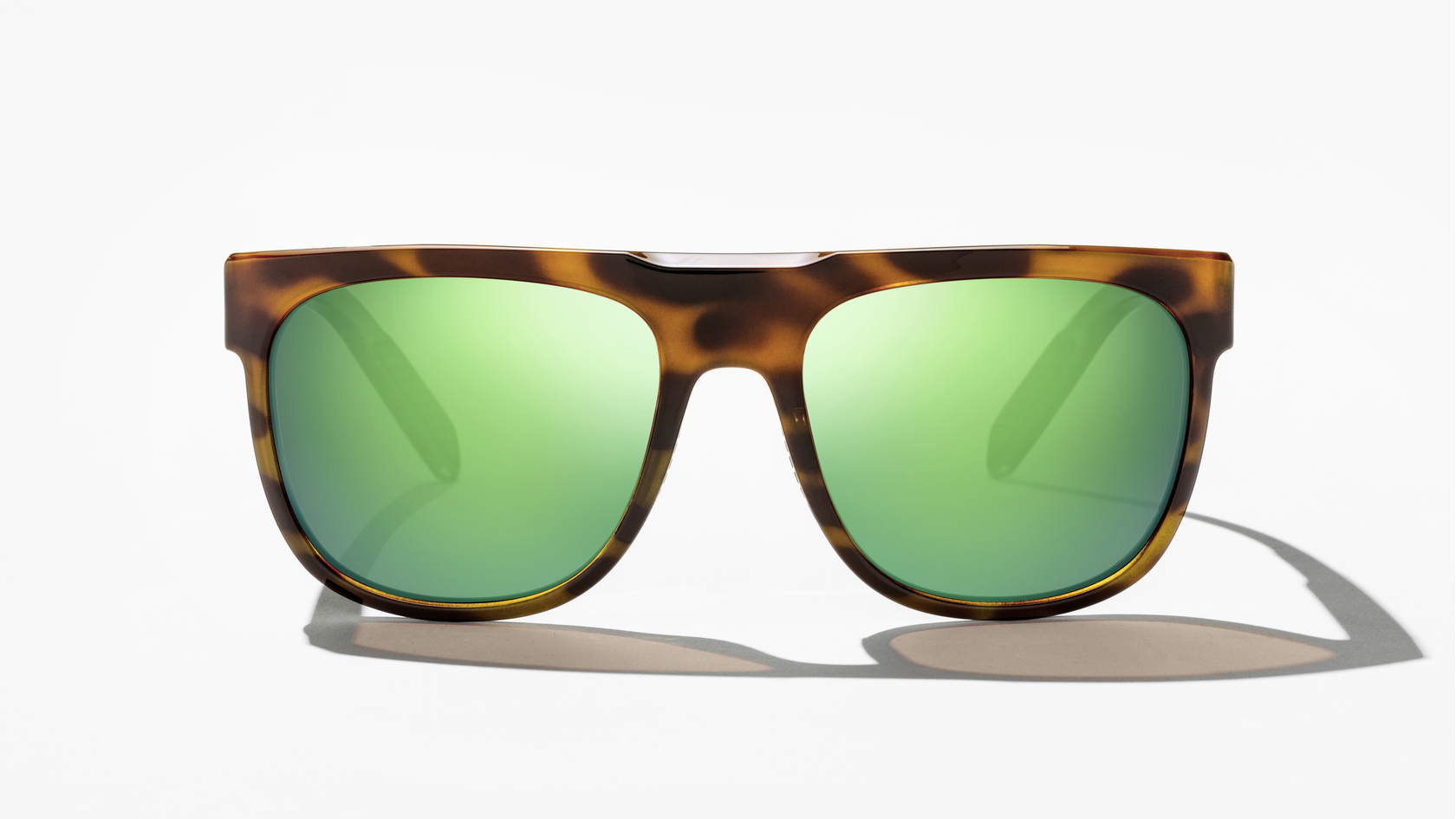 Image of Chelem - Vintage Tortoise | Green Mirror Glass