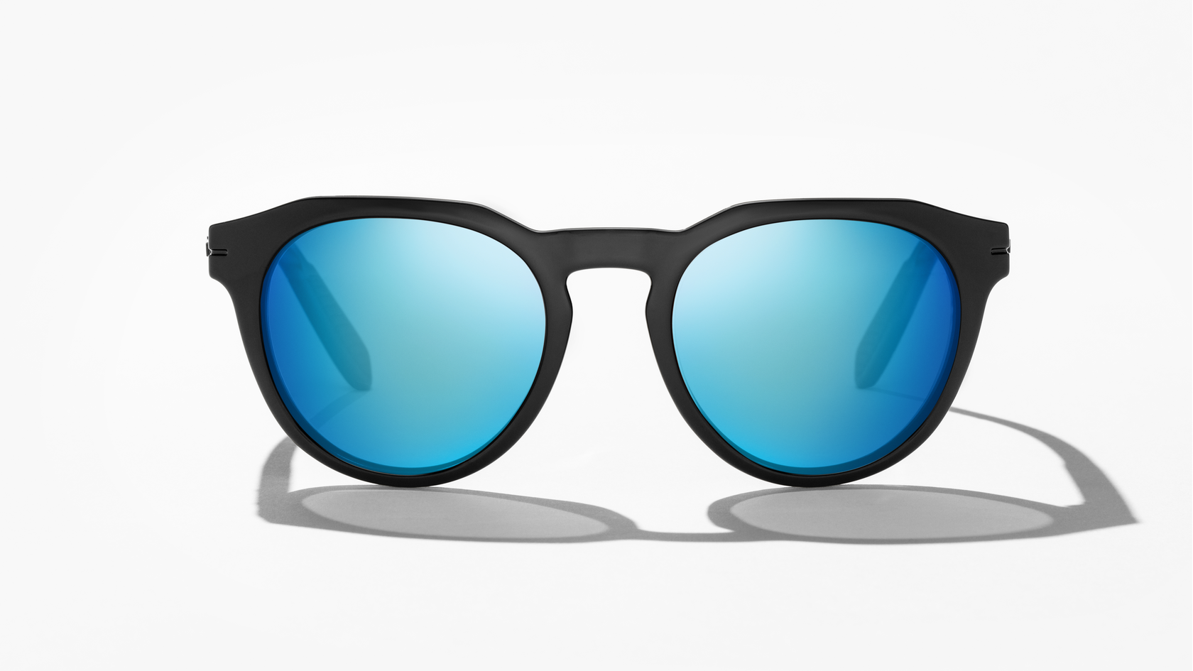 Image of Paraiso - Black Gloss | Blue Mirror Polycarbonate