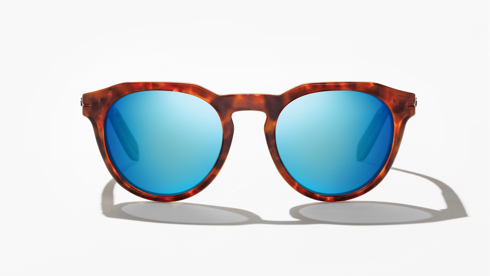 Image of Paraiso - Amber Tortoise | Blue Mirror Glass