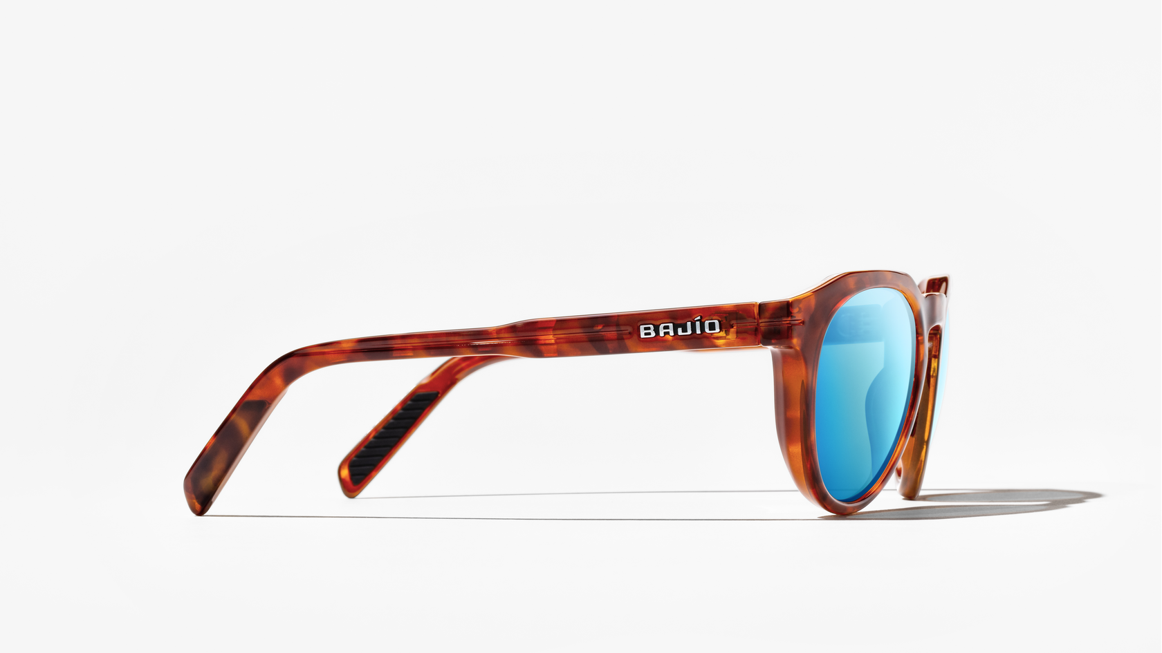 Image of Paraiso - Amber Tortoise | Blue Mirror Glass