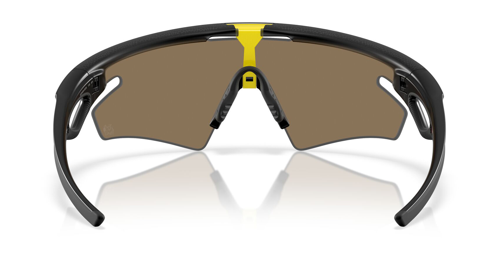 Image of Sphaera Slash Tour De France - Matte Black w/ Brick Padprint | Prizm 24K Polarized