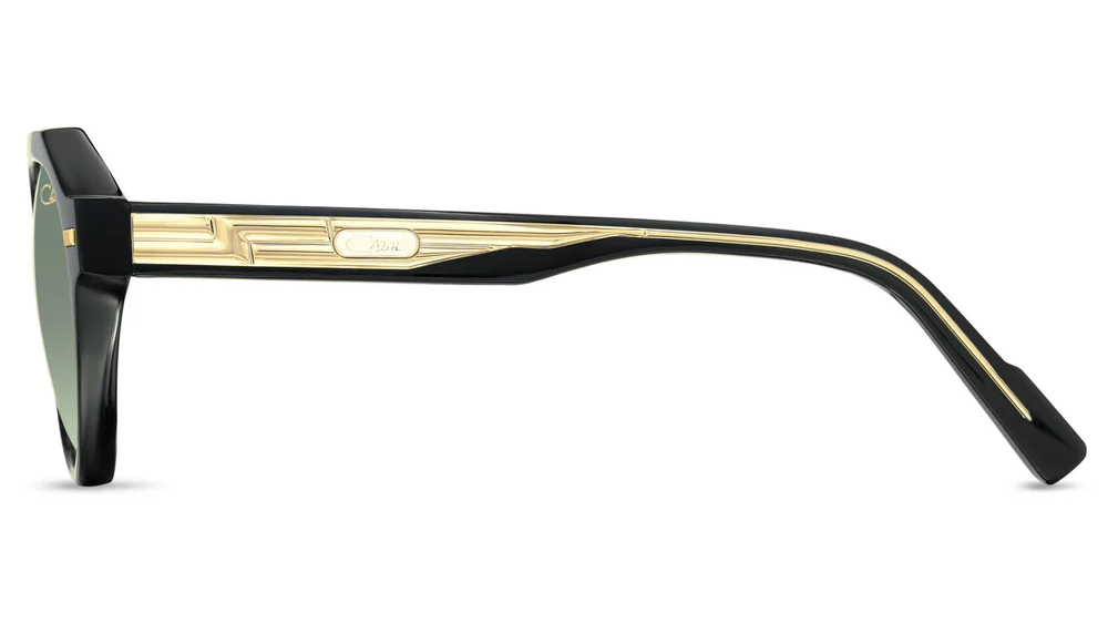 Image of 8047 - Black with Gold | Green Gradient