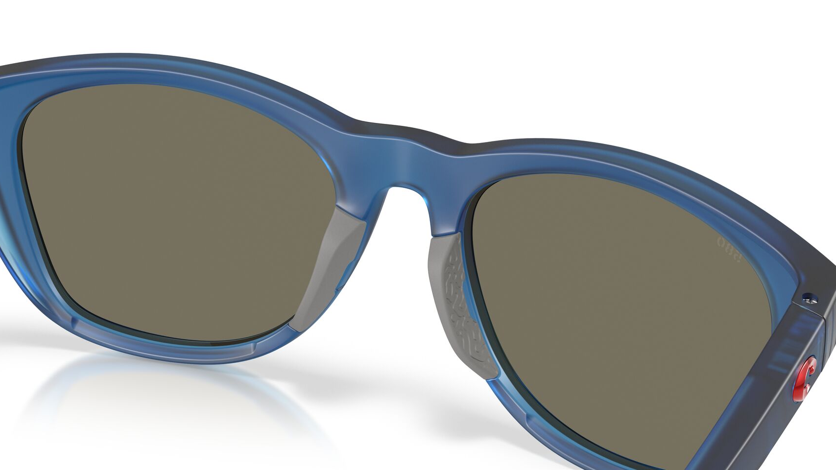 Image of Aleta Starboard and Stripes - Matte Traslucent Blue | Blue Mirror 580G