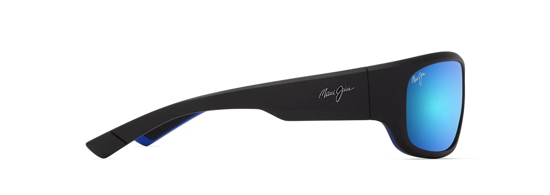 Ma‘ukele - Matte Black with Blue | Blue Hawaii