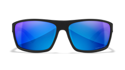 Image of WX Peak XL - Matte Black | Captivate Polarized Blue Mirror