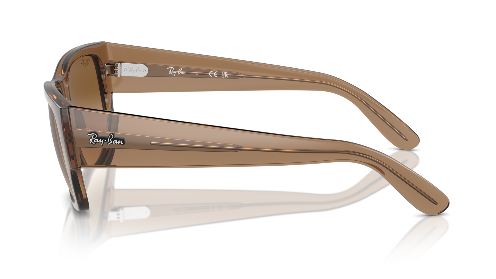 Image of Carlos - Transparent Light Brown | Clear & Brown