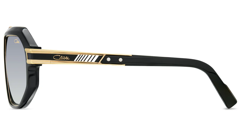 Image of 648 - Black with Gold | Grey Gradient